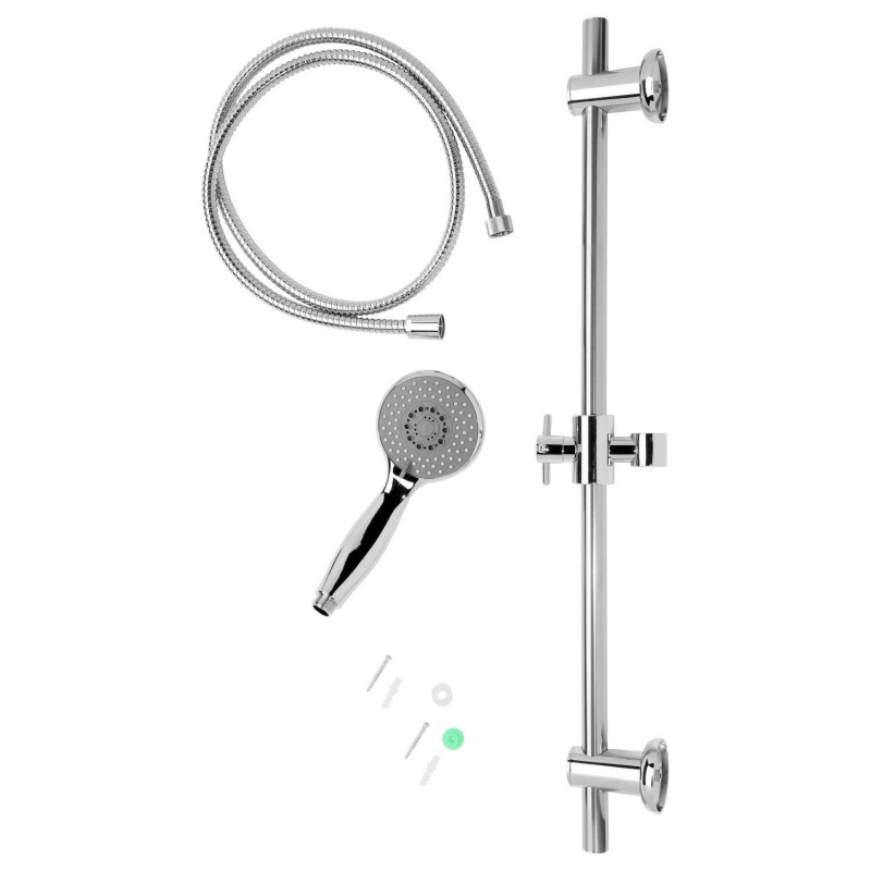 5five Simply Smart Sprchová hadice z nerezové oceli, 70 cm stříbrný