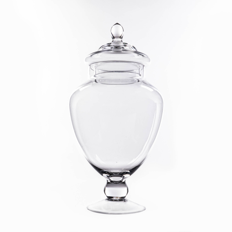 Secret de Gourmet Nádoba na cukroví, skleněná nádoba s víkem, 30 cm transparentní