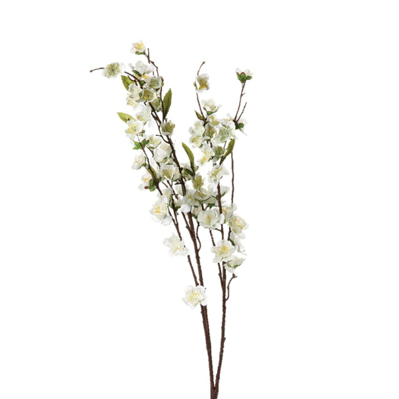 Umělé květiny, bílá barva, 110 cm, Atmosphera créateur d'intérieur bílá