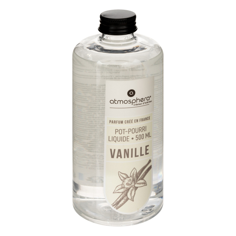 Atmosphera Vanilkový vonný olej 500ml, perzistentní esenciální olej pro parfémy difuzory a potpourri 123099A béžová