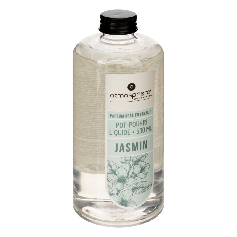 Atmosphera Jasmínový vonný olej, zásobní, 500 ml transparentní