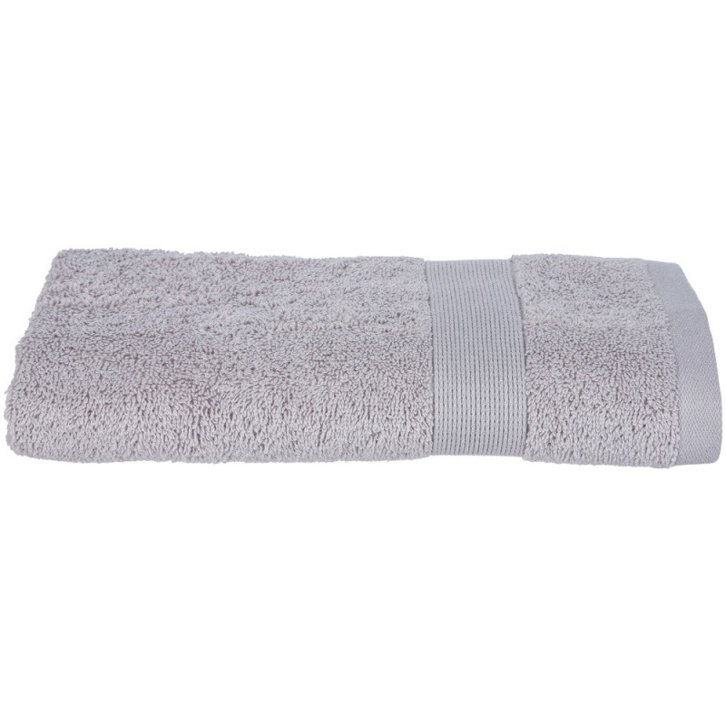 Atmosphera Bavlněný ručník s dekorativním taupe bordyura, stylový koupelnový textil 125867C béžová