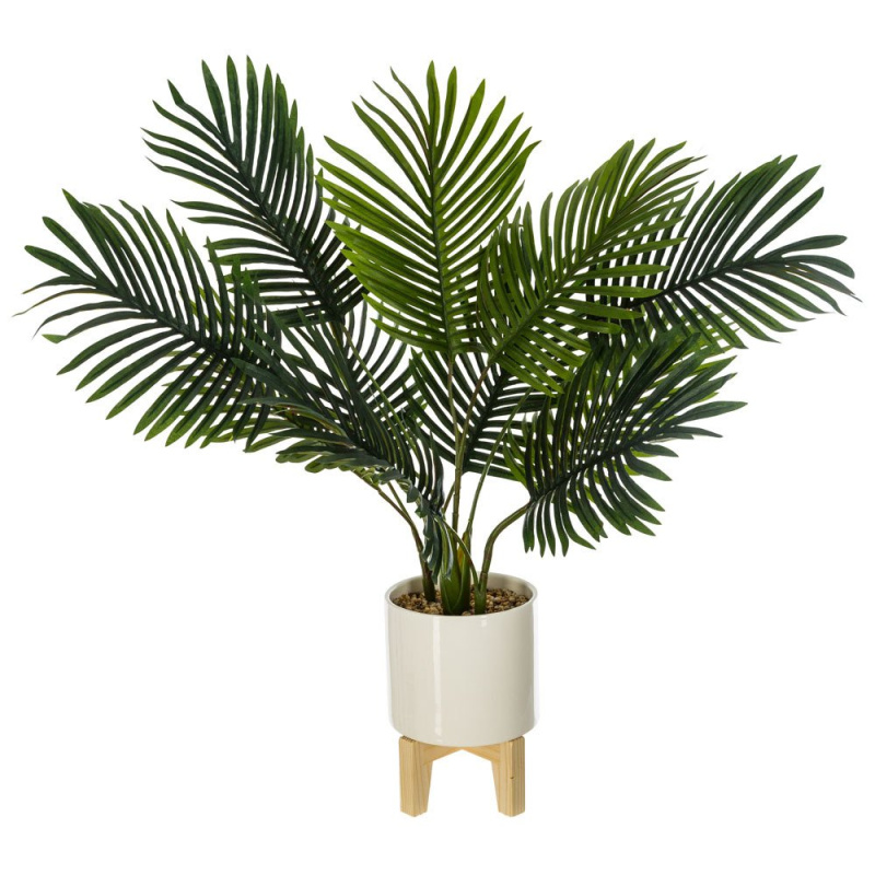 Atmosphera Umělá palma v květináči, výška 72 cm 160076 zelená