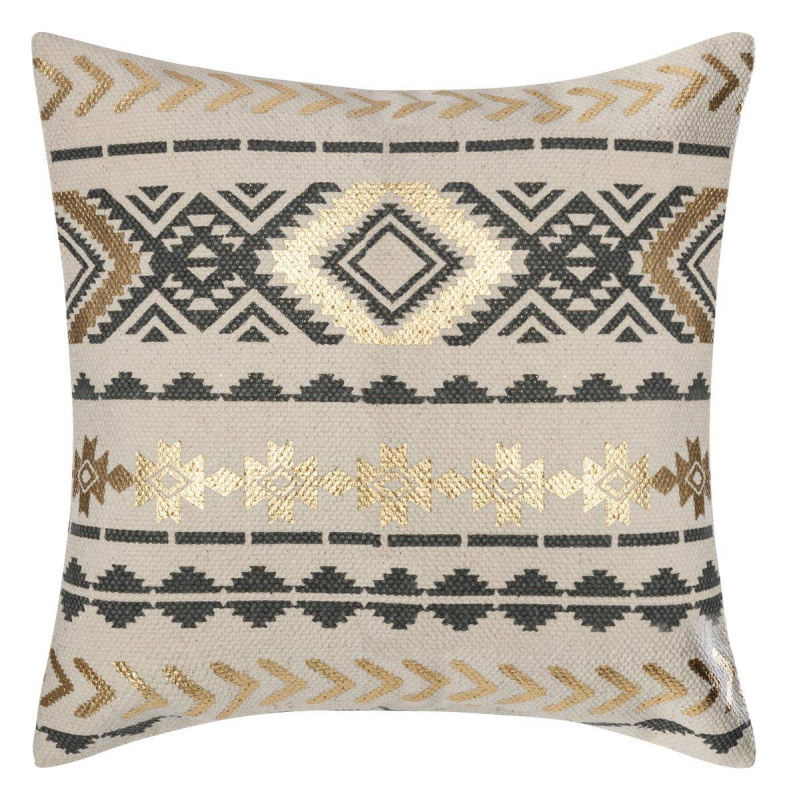 Atmosphera Povlak na polštář se vzorem, 40 x 40 cm béžová