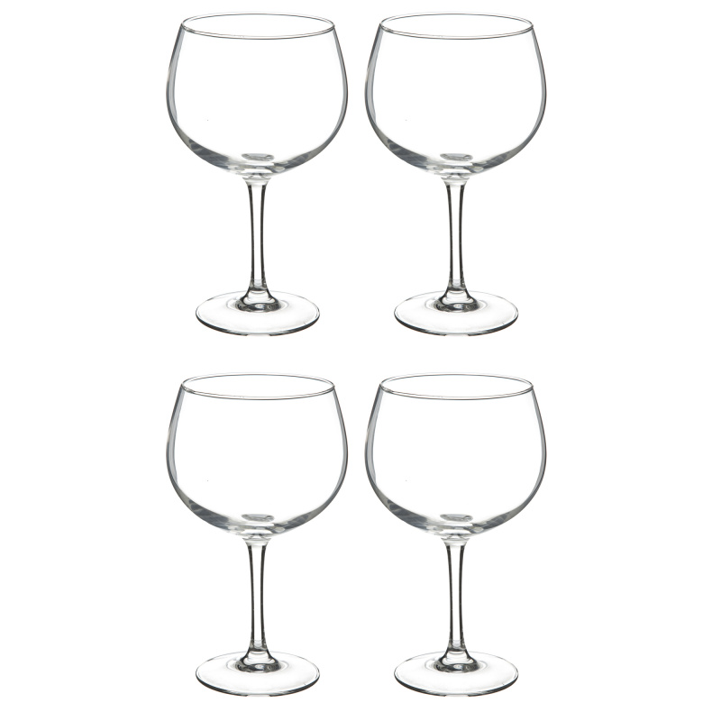 Secret de Gourmet Sada 4 skleněných pohárů, 700 ml transparentní 108476