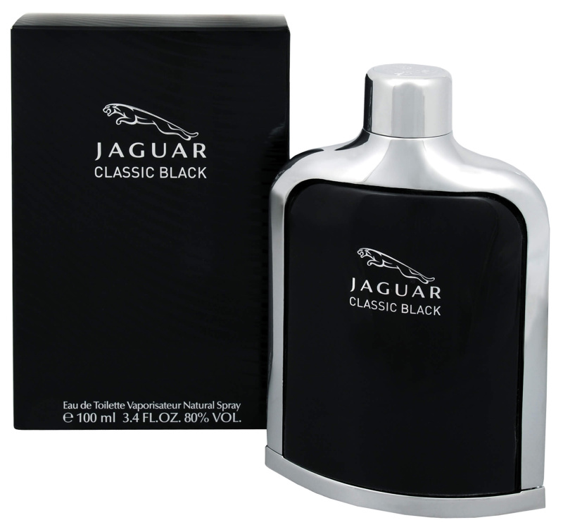 Jaguar Classic Black toaletní voda pro muže 100 ml