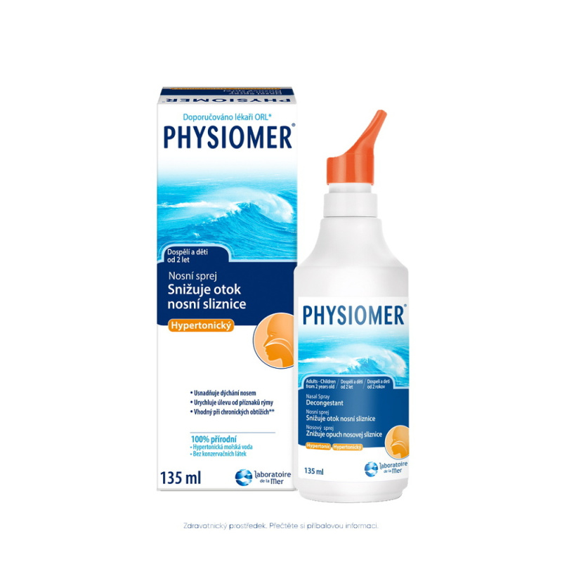 Physiomer Hypertonic 135ml