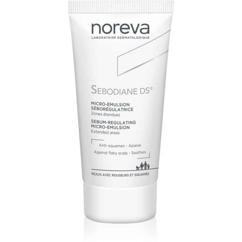 Noreva Sebodiane DS Sebum-Regulating Micro-Emulsion zklidňující emulze na seboroickou dermatitidu 30 ml