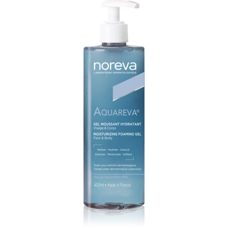 Noreva Aquareva Moisturizing Foaming Gel čisticí pěnivý gel 400 ml