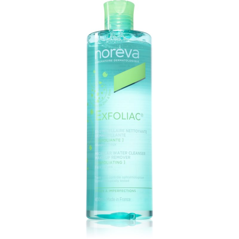 Noreva Exfoliac Micellar Water Cleanser čisticí micelární voda s exfoliačním účinkem 400 ml