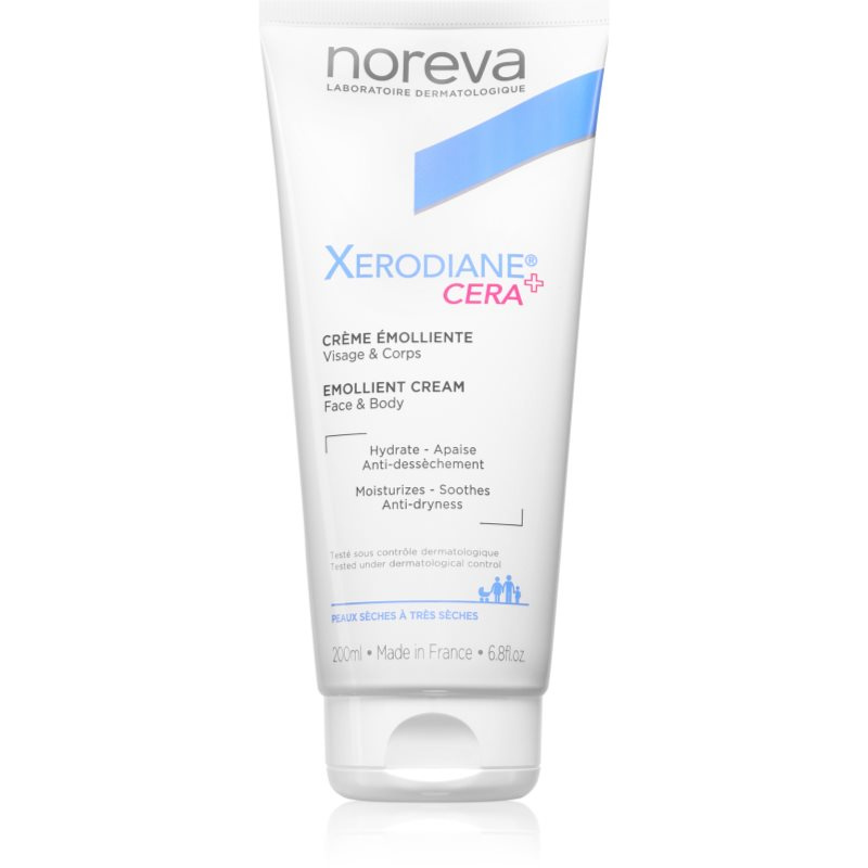 Noreva Xerodiane® Cera Emollient Cream vyživující krém pro velmi suchou pleť 200 ml