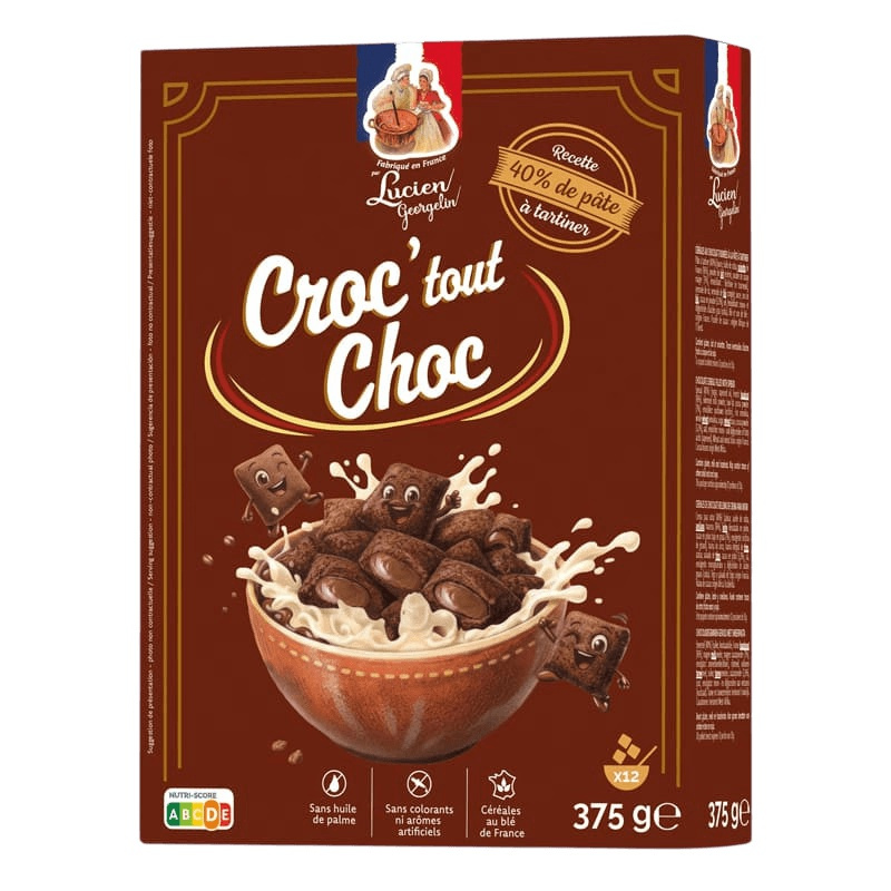 Lucien Georgelin Cereální Polštářky 375 g - čokoláda