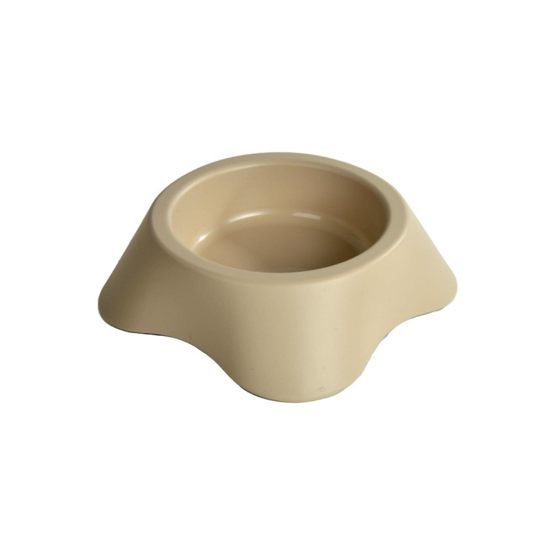 Love Story Miska pro psa 200 ml, plastová, Ø 16 cm, béžová barva béžová