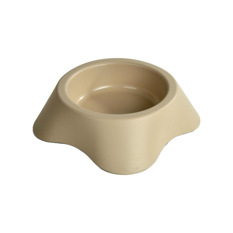Love Story Miska pro psa 500 ml, plastová, Ø 20 cm, béžová barva béžová