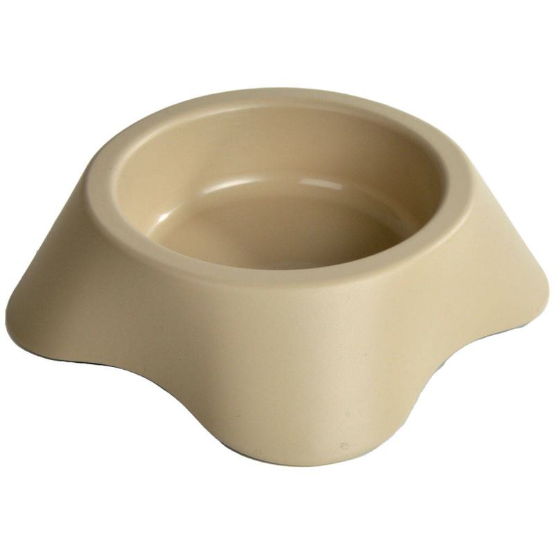 Love Story Miska pro psa 1,5l, plastová, Ø 30 cm, béžová barva béžová