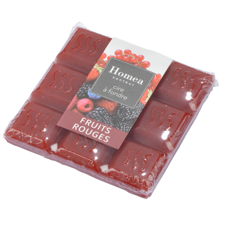 Homea Vonný vosk, červené ovoce,12 kusů burgundská
