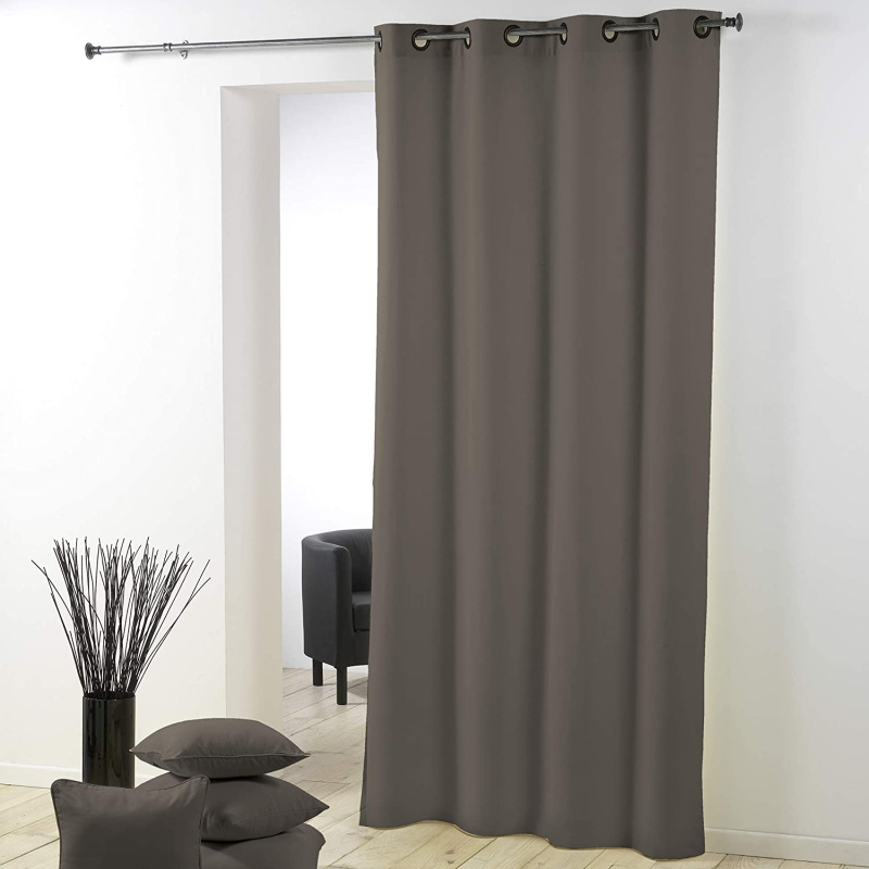 Douceur d'intérieur Závěs v barvě taupe ESSENTIEL, 140 x 280 cm hnědá