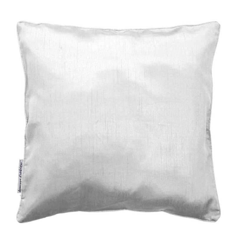 Douceur d'intérieur potah na polštář 40 x 40 cm SHANA hladký, barva bílá bílý