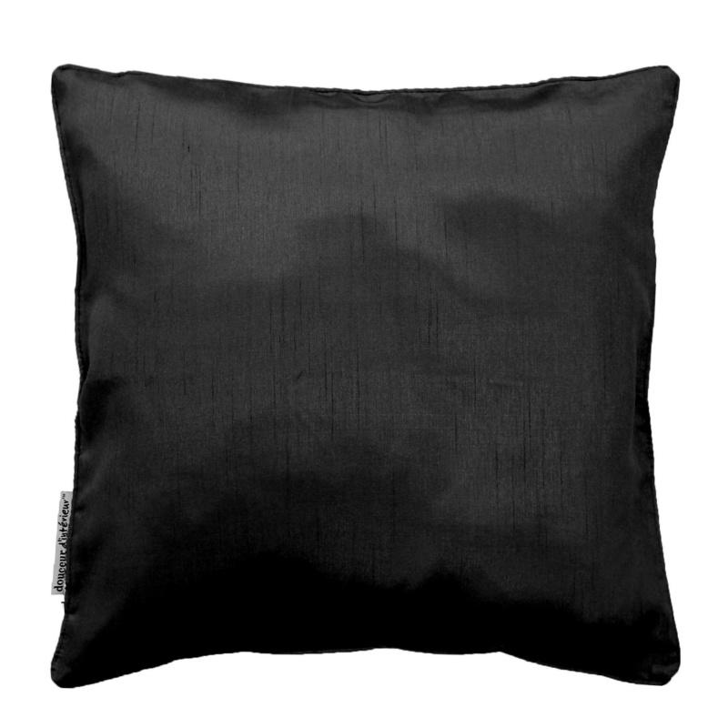 Douceur d'intérieur potah na polštář 40 x 40 cm SHANA hladký, barva černá černá