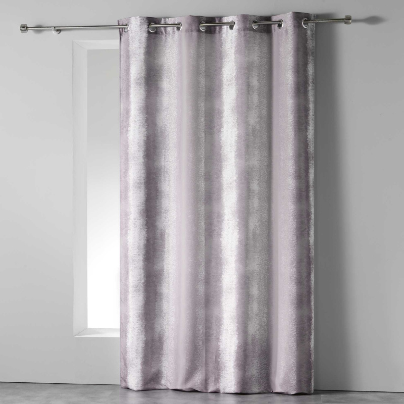 Douceur d'intérieur Závěs na očkách ARC EN CIEL 140 x 260 cm, taupe šedá