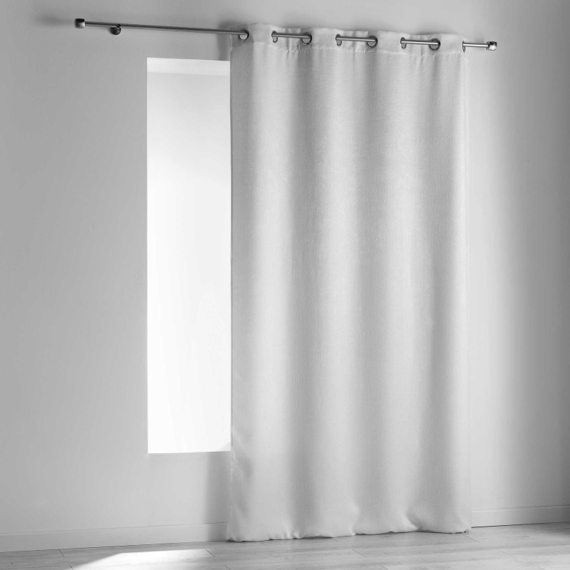 Douceur d'intérieur Zatemňovací závěs 140 x 240 cm OPACY, bílá barva bílá