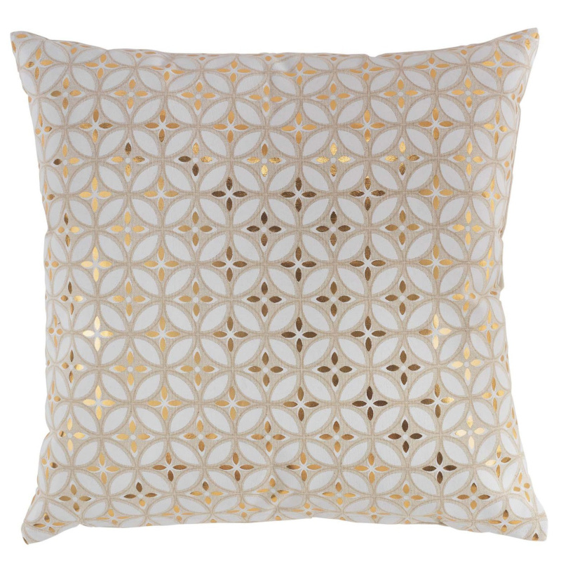 Douceur d'intérieur Povlak na polštář Azelia, 45 x 45 cm zlatá