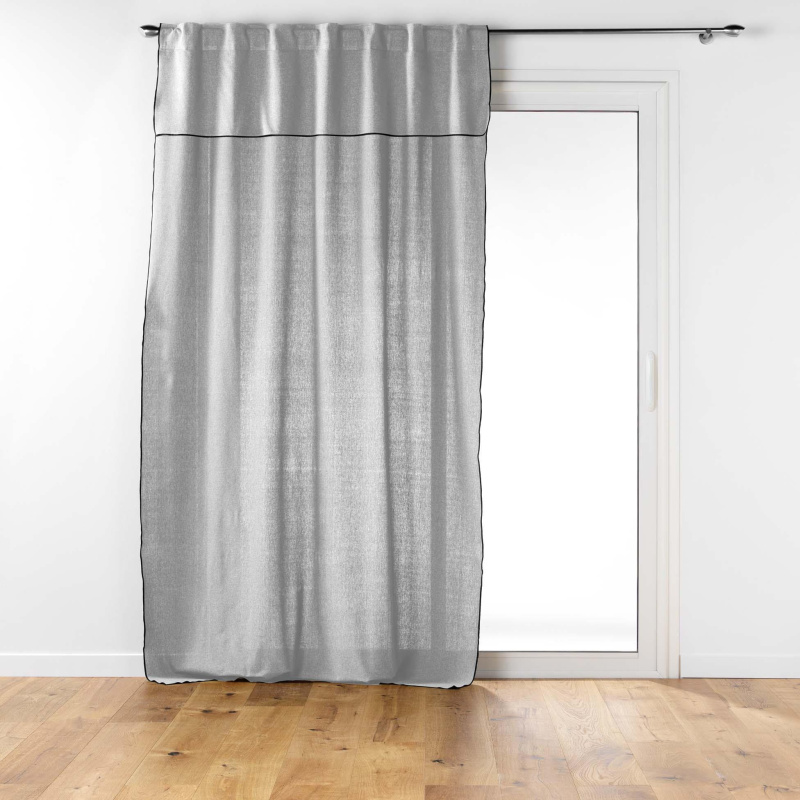 Douceur d'intérieur Hotový závěs MISTRALINE, 140 x 240 cm, šedý šedá