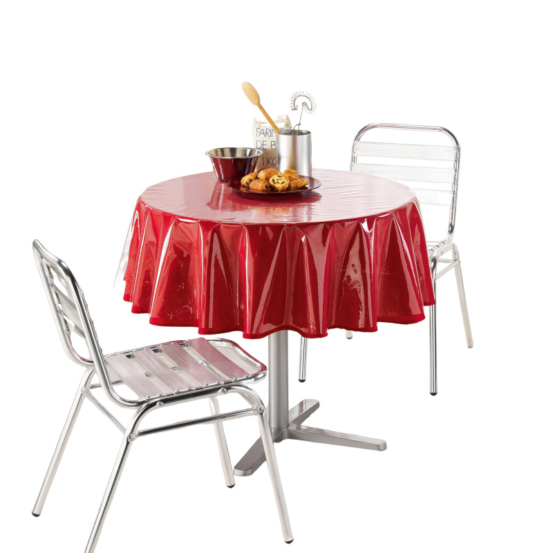 Douceur d'intérieur Stolní plátno PLAIN, 140 cm, průhledné transparentní