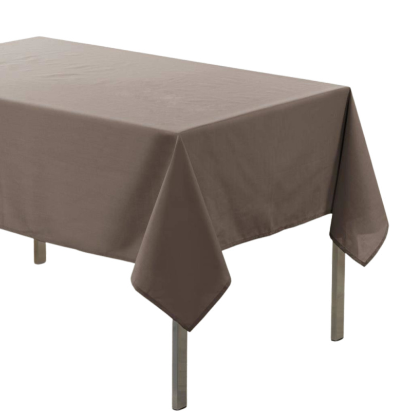 Douceur d'intérieur Obdélníkový ubrus ESSENTIEL 140 x 250 cm, hnědý hnědá