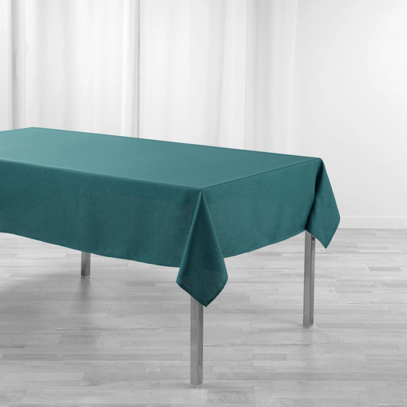 Douceur d'intérieur Ubrus odolný proti skvrnám NEWTON, 140 x 250 cm, zelený zelená