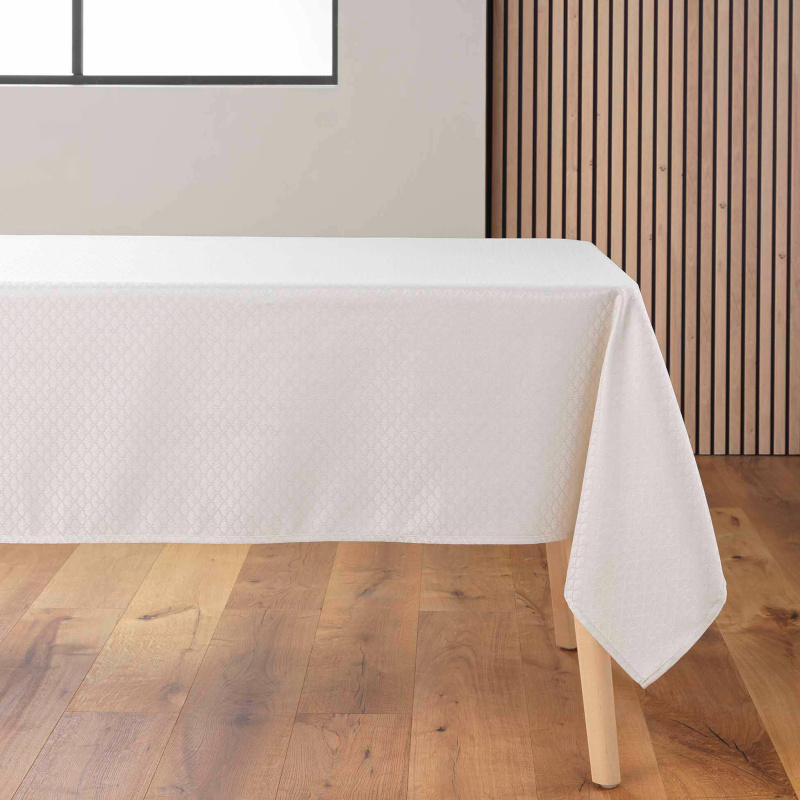 Douceur d'intérieur Ubrus s jemným vzorem, ARTEA, 140 x 240 cm, taupe béžová
