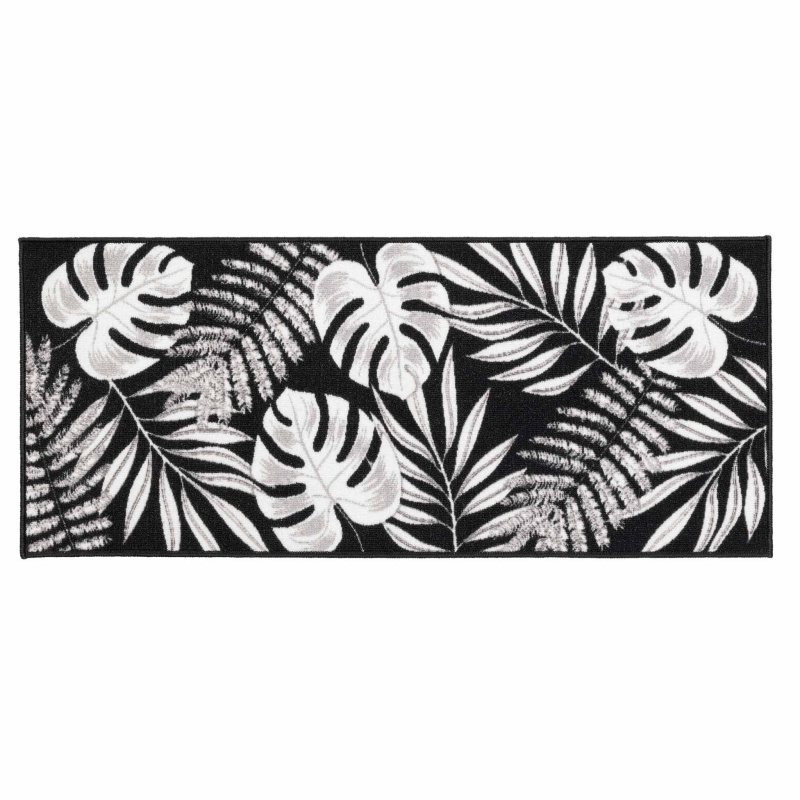 Douceur d'intérieur Protiskluzový koberec DARCY, 50 x 120 cm černá