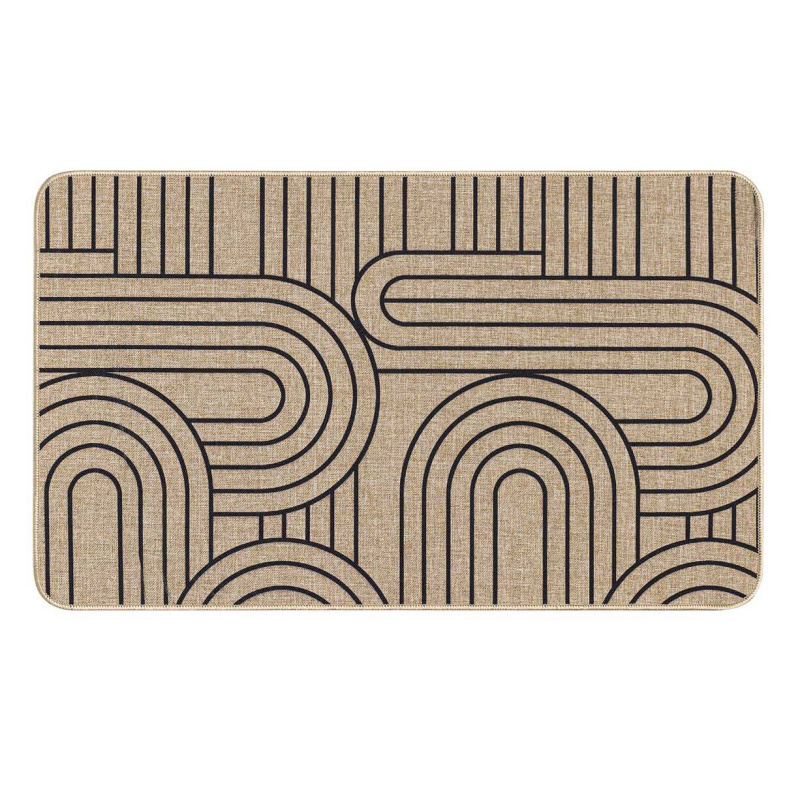 Douceur d'intérieur Tkaný koberec se vzorem, 45 x 75 cm, MODUL béžová