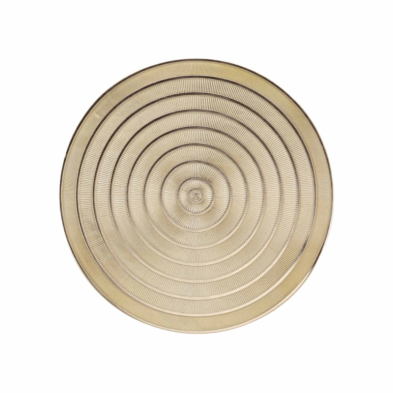 Douceur d'intérieur Prostírání, Ø 40 cm, zlaté zlatá