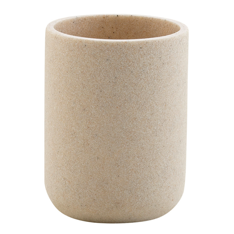 Douceur d'intérieur Kelímek na zubní kartáčky, SAND, béžový béžová