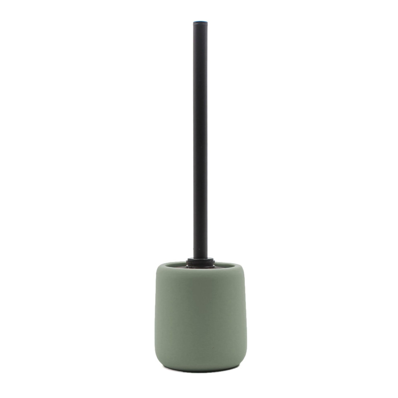 Douceur d'intérieur WC kartáč 38,5 cm, CERALIA, zelený, keramika zelený