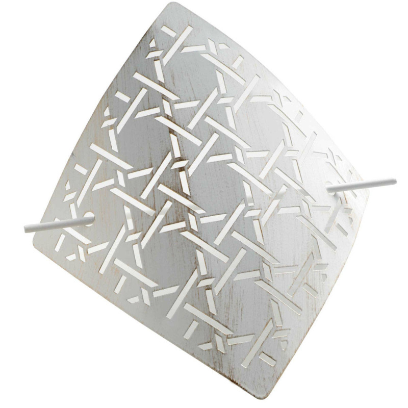 Douceur d'intérieur Bílý kovový klip pro záclony BOBIX, 16,5 cm bílá