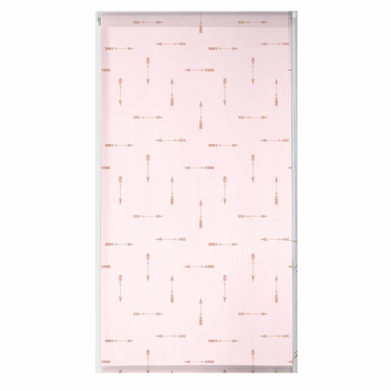Douceur d'intérieur Indická okenní rolety, 60 x 180 cm, růžová růžová