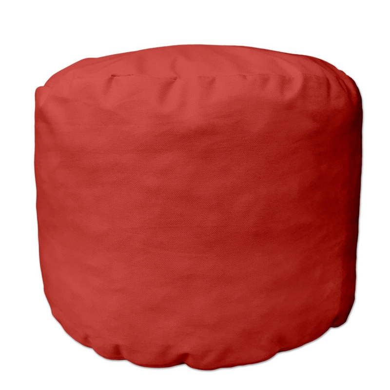Today Zahradní sedadlo SPIRIT pouf, Ø 45 x 30 cm, červená barva červený
