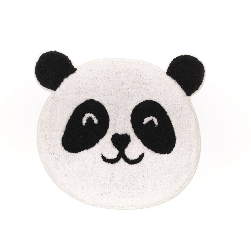 Today Dětský koberec FUNNY, 50 x 60 cm, motiv panda, bílý bílá
