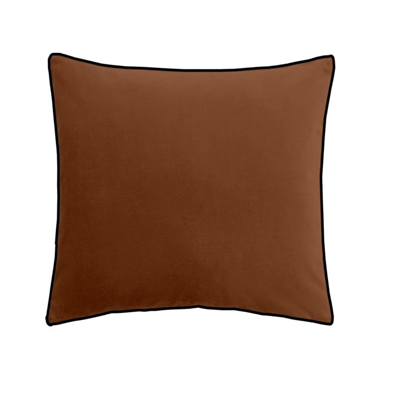 Today Sametový polštář, 45 x 45 cm, MATCHA, oranžový oranžová