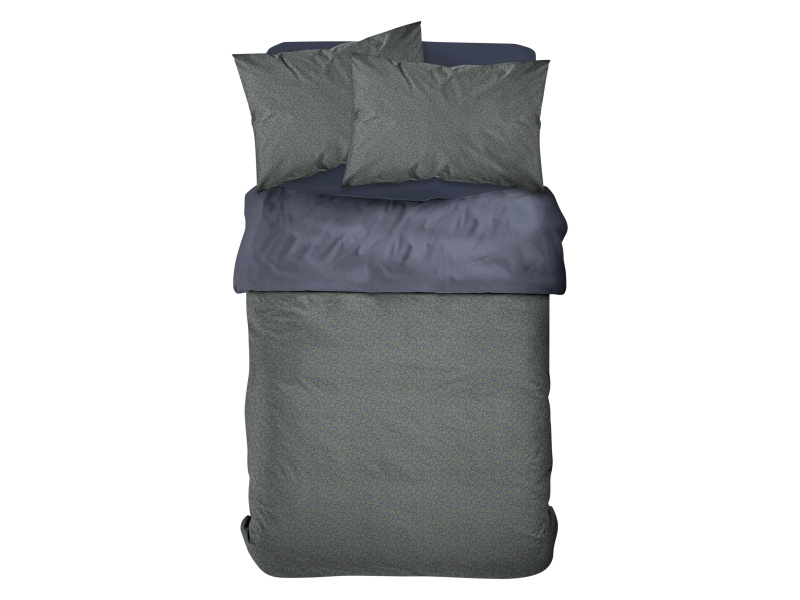 Today Ložní povlečení Renforcé, 220 x 240 cm, 70 x 90 cm (leopardí vzor / zelená)