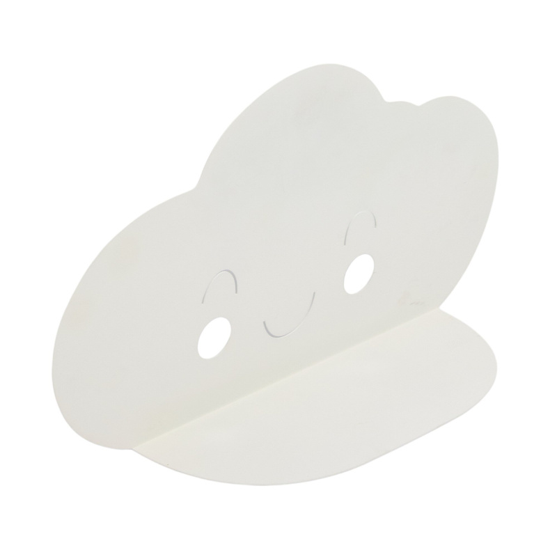 LA FACTORY Dětská polička obláček HEAD IN THE CLOUDS, 40 x 11 x 22 cm, bílá bílý
