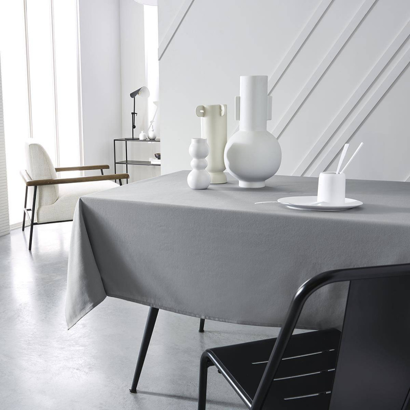 Today Moderní ubrus PRESTIGE, 100% bavlna, šedý, 150 x 300 cm šedá