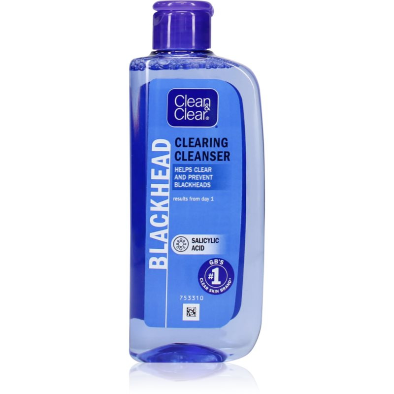 Clean & Clear Blackhead Clearing čisticí pleťová voda proti černým tečkám 200 ml