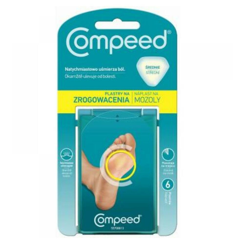 COMPEED náplast mozoly 6 kusů
