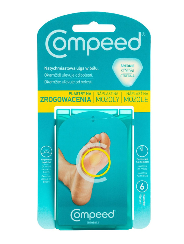COMPEED náplast mozoly 6 kusů