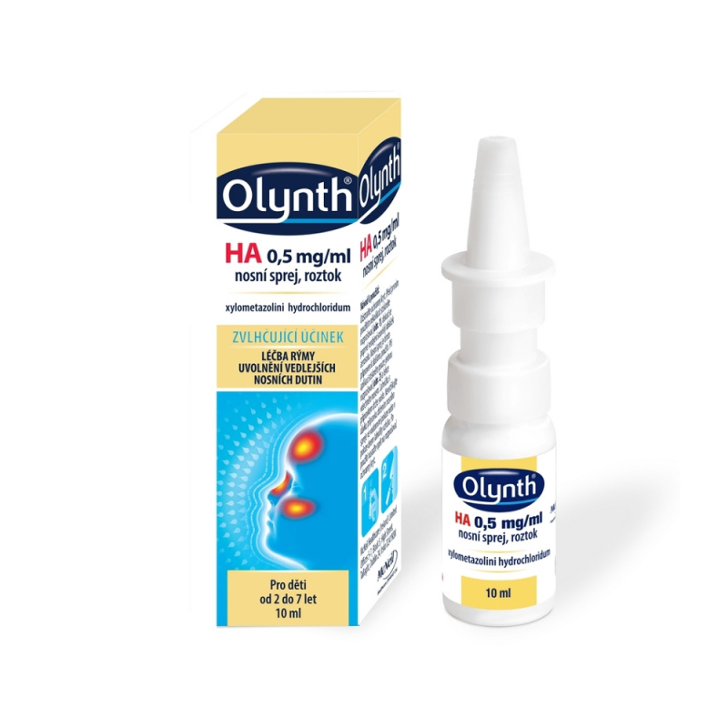 OLYNTH HA 0,5MG/ML Nosní sprej, roztok 1X10ML