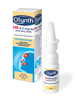 OLYNTH HA 0,5MG/ML Nosní sprej, roztok 1X10ML