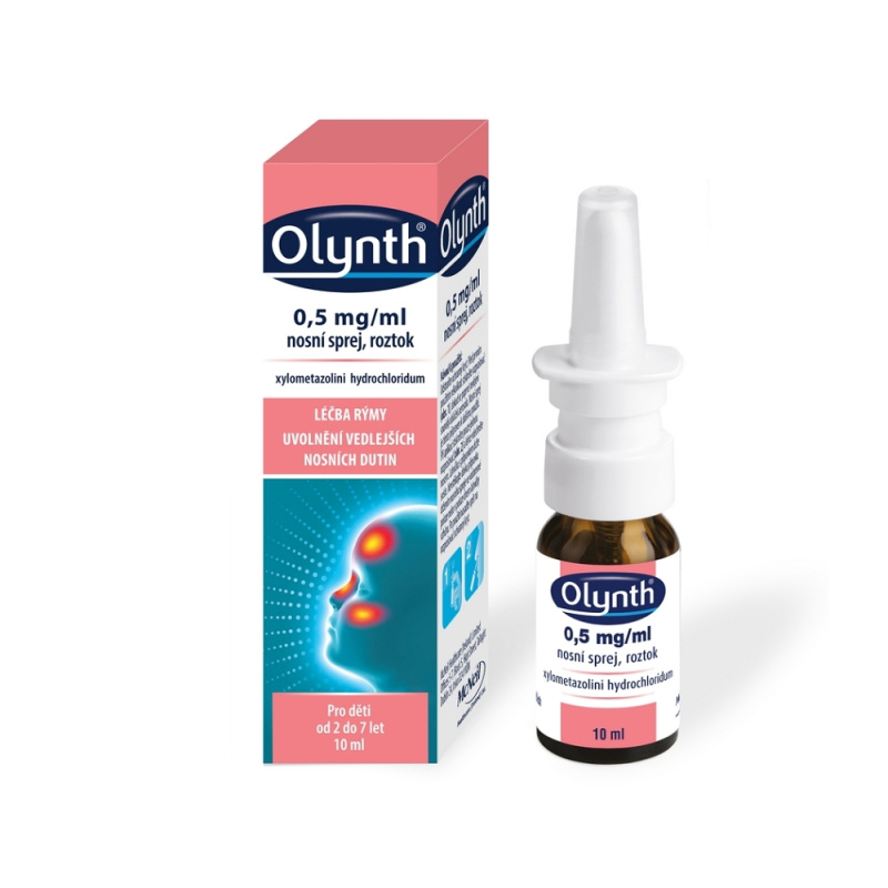 OLYNTH 0,5MG/ML Nosní sprej, roztok 1X10ML
